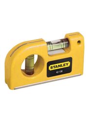 Stanley Pocket Measurement Level, Yellow/Grey
