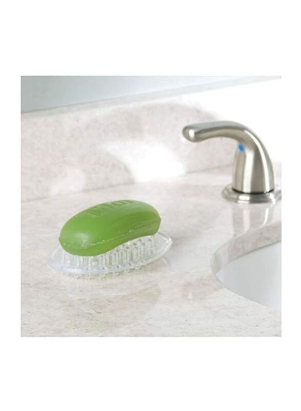 iDesign Plastic Soap Saver, White