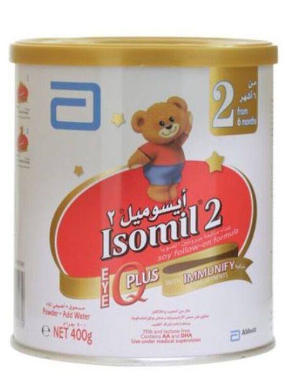 

Isomil 2 Soy Follow-On Formula Powder, 6+ Months, 400g