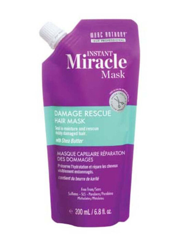 

Marc Anthony Miracle Damage Repair Hair Mask for Damaged Hair, 200ml