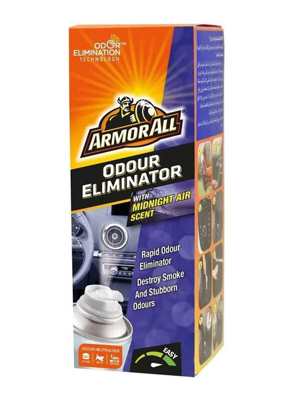 

Armor All 150ml Odour Eliminator With Midnight Air Acent, Multicolour