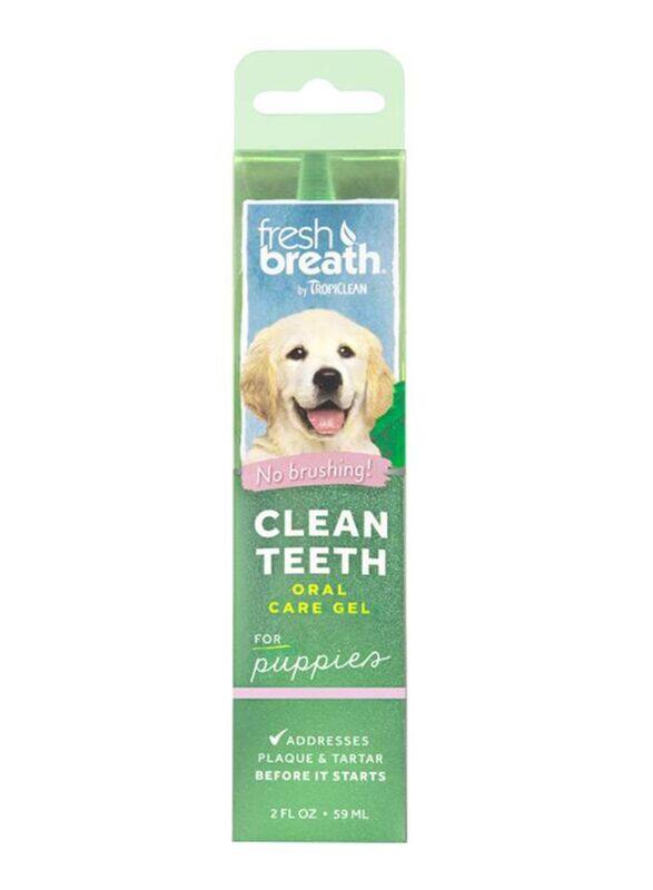 

TropiClean Clean Teeth Oral Care Gel, 59ml, Clear