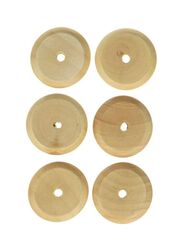 The New Image Group Turning Shapes Toy Wheel, 6 Pieces, Beige