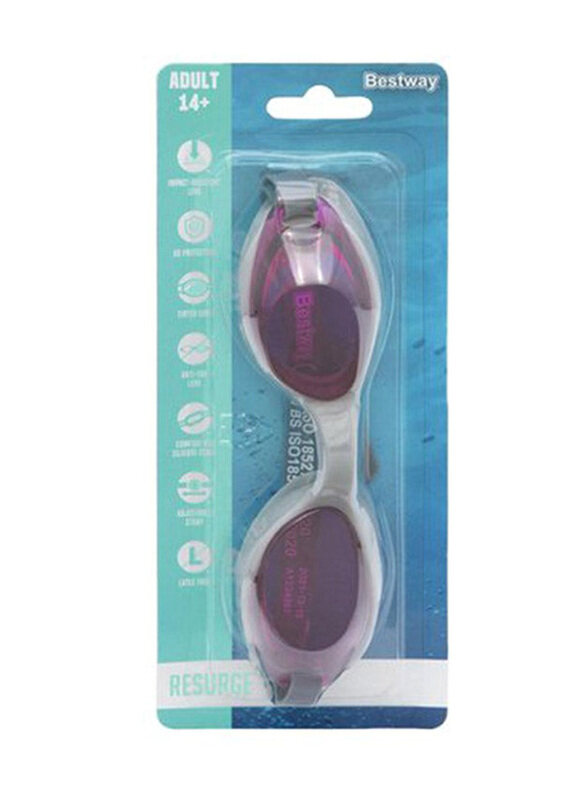 

Bestway 1-Piece Resurge Goggles, Pink