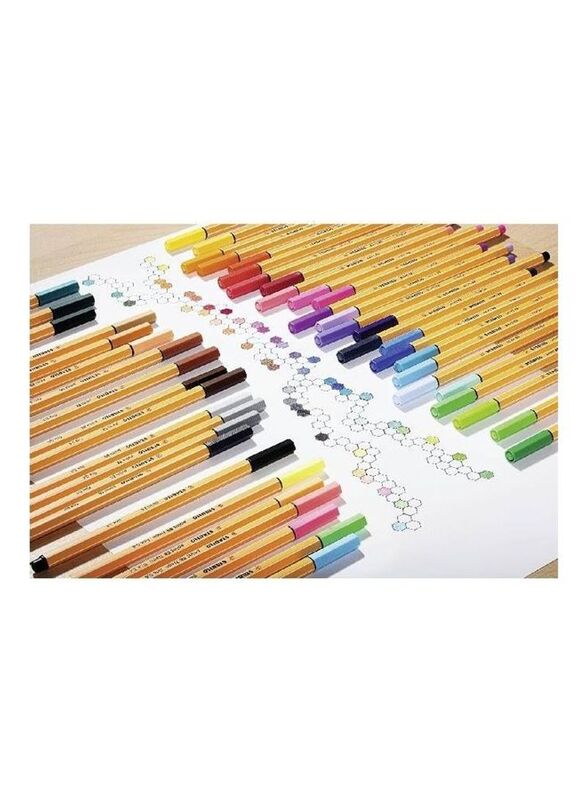 Stabilo 30-Piece Fineliner Pens Set, Multicolour