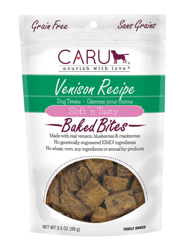 

Caru Soft N’ Tasty Baked Bites Venison Recipe for Dog, 106g