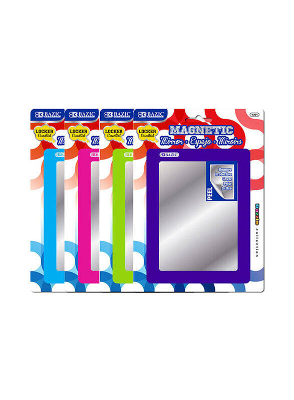 

Bazic Magnetic Mirror Locker, Multicolour