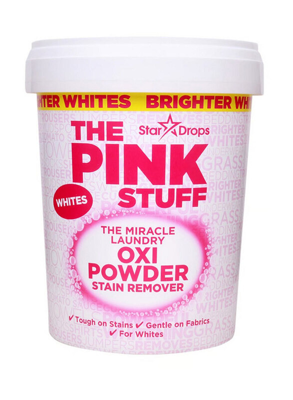 

Stardrops The Pink Stuff Whites Miracle Laundry Oxi Powder Stain Remover, 1 Kg