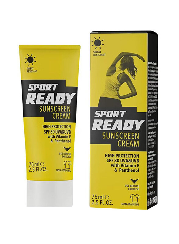 

Sport Ready Sunscreen Cream, 75ml