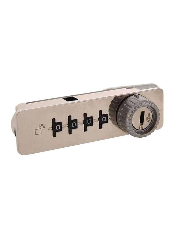 

Hettich Combination Lock with Bolt Key, Gold