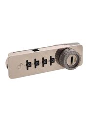 Hettich Combination Lock with Bolt Key, Gold