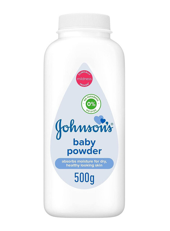 

Johnson's 500gm Baby Powder, White