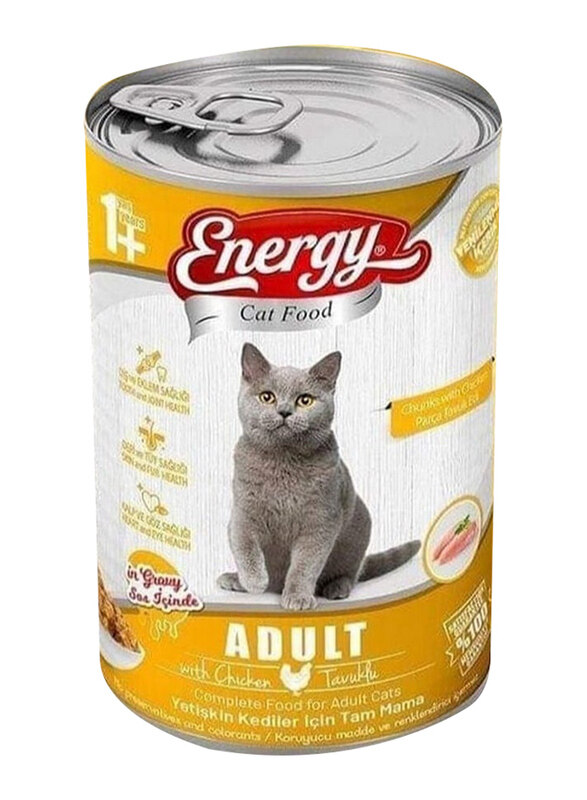 

Energy Adult Cats Wet Food with Chicken, 400g