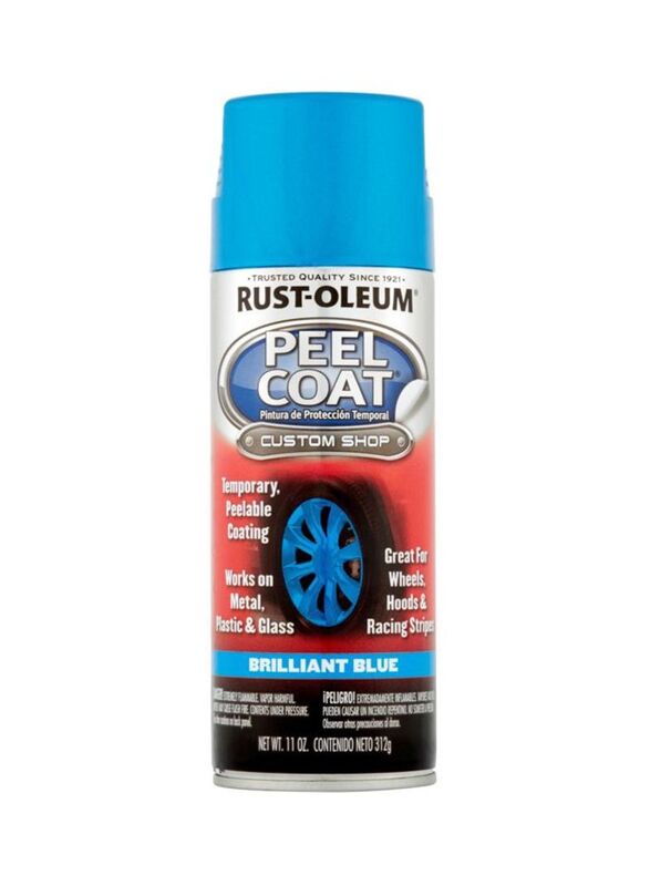 Rust-Oleum 312gm Peel Coat Custom Shop Peelable Coating, Brilliant Blue