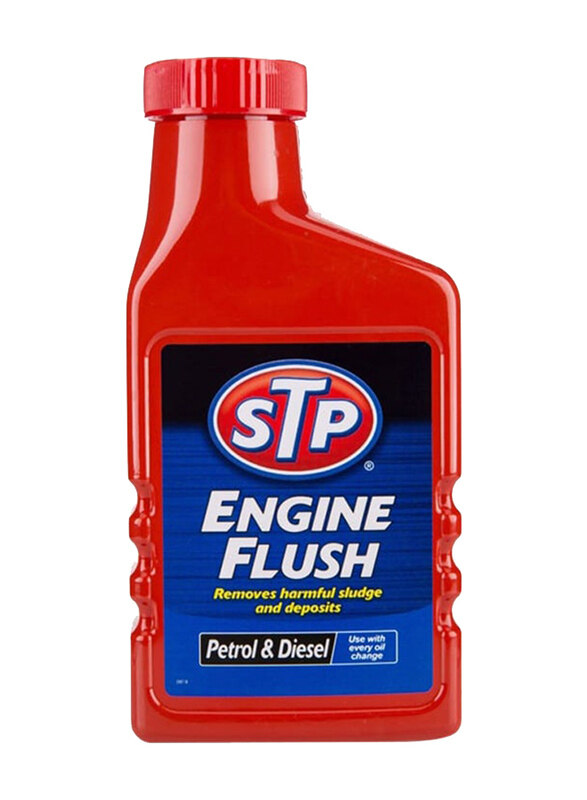 

STP 450ml Petrol & Diesel Engine Flush Protectant, Red