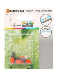 Gardena 4 Piece Mirco Strip Sprinkler, Orange/Grey