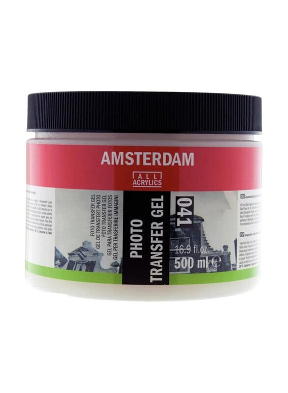 

Amsterdam Photo Transfer Gel, 500ml, Clear