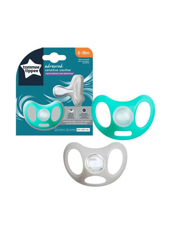 

Tommee Tippee Advanced Sensitive Soothers, Multicolour