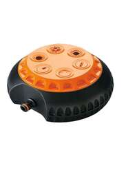 Claber Multifunction Sprinkler Watering Equipment, Black/Orange