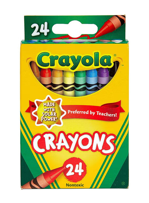 

Crayola Wachsmalstifte Crayons Set, 24 Pieces, Multicolour
