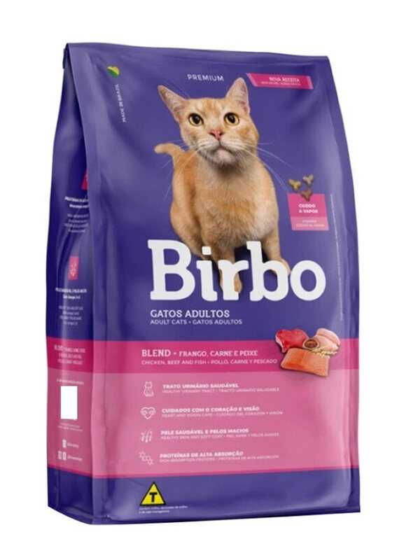 

Birbo Chicken Dry Adult Cat Food with Meat & Fish, 1 Kg