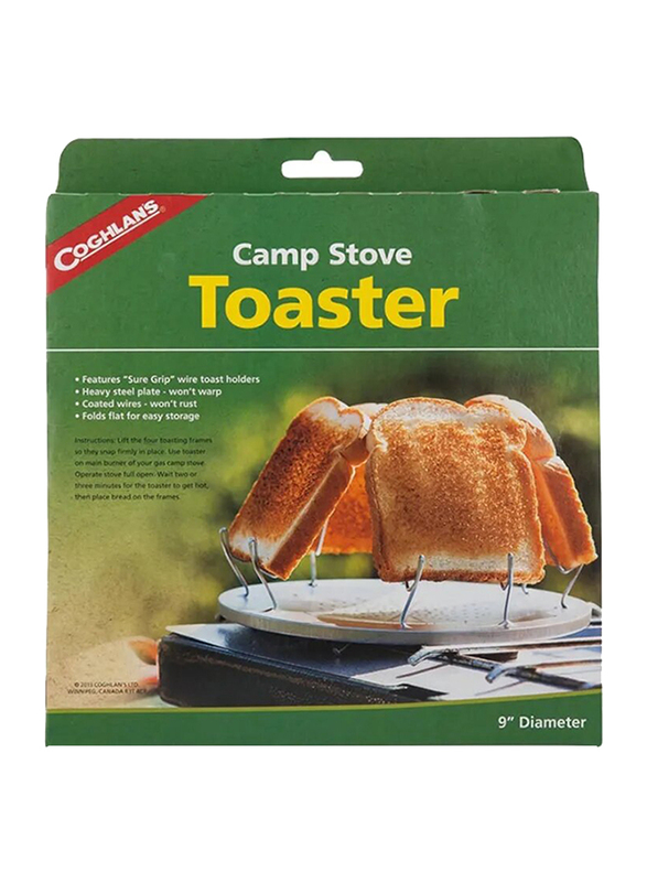 Coghlans Camp Stove Toaster, 9 Inch, Silver