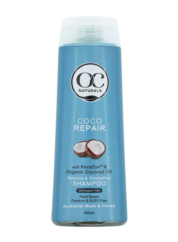 

Organic Care Coco Repair Blue Shampoo for Damaged Hair, 400ml