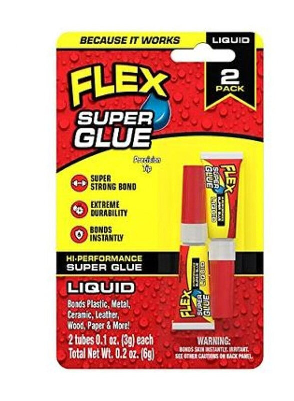 

Flex Seal 6gm Super Glue Gel, White