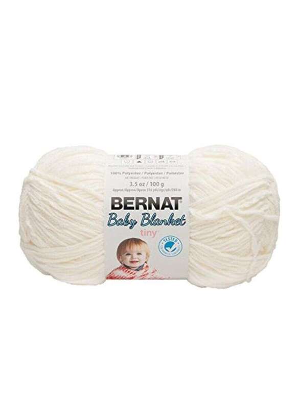 

Bernat Blanket Tiny Yarn, 220 Yards, White