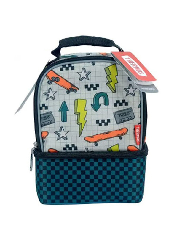 

Thermos Skater Dual Lunch Kit with LDPE Liner, 135399, Multicolour