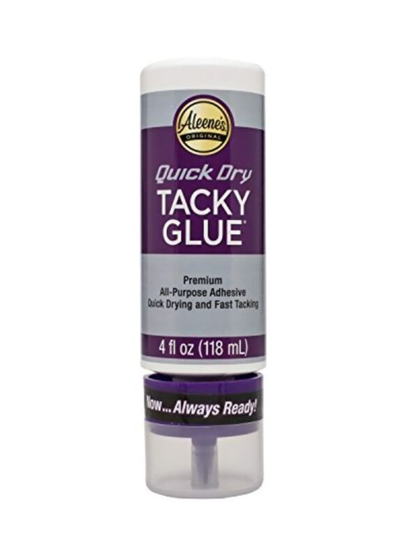 Aleene's Quick Dry Tacky Glue, Purple/White
