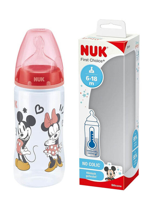 

Nuk First Choice+ Baby Bottle, 300ml, Multicolour