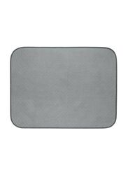 Inter Design I Dry Bath Mat, 18x 24-inch, Grey