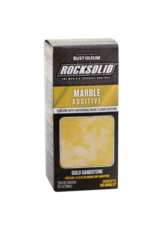 Rust-Oleum 296ml Rocksolid Marble Additive, Gold Sandstone
