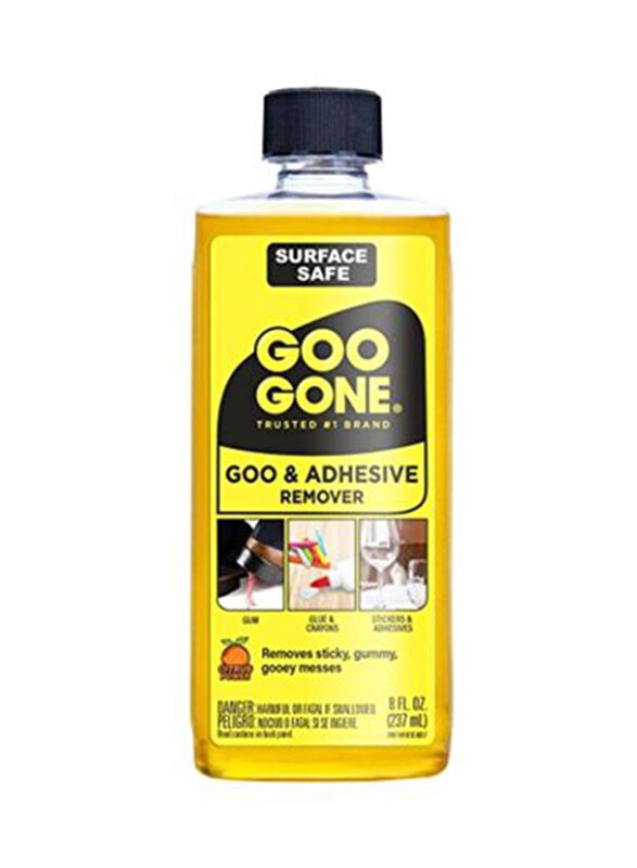 

Goo Gone Surface Safe Adhesive Remover, 237ml, Yellow