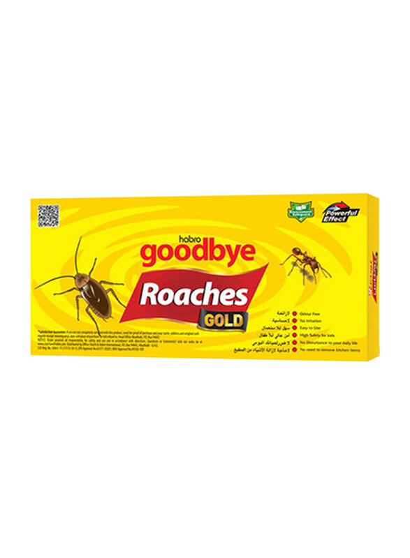 

Goodbye Roaches Gold Killing Gel, 30g, Yellow