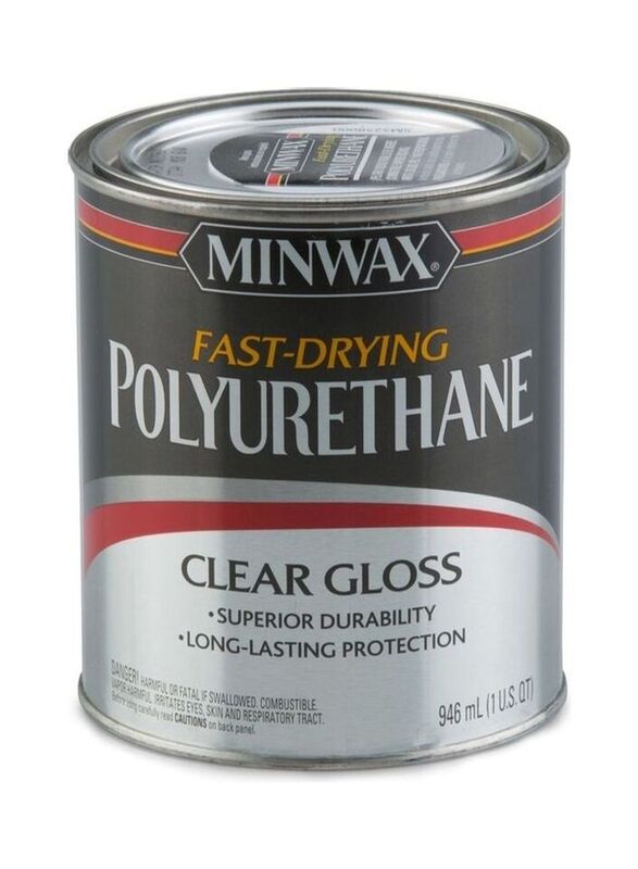 Minwax Polyurethane, 946ml, Clear Gloss