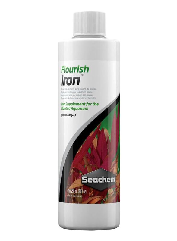 Seachem Flourish Iron for Aquatics, 250ml, White