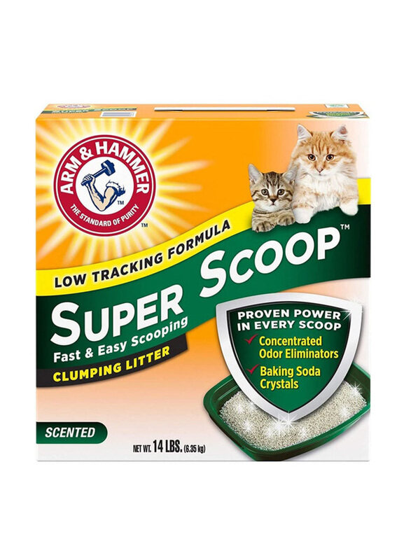 

Arm & Hammer Super Scoop Frag Free Clumping Litter. 6.35 Kg
