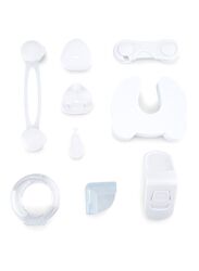 Dumasafe Safety Kit Set, 10 Pieces, White