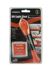 Visbella 4g UV Light Glue, ACE1321941, Orange/Black