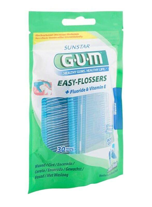 

Sunstar Gum Easy Flossers, 30 Pieces