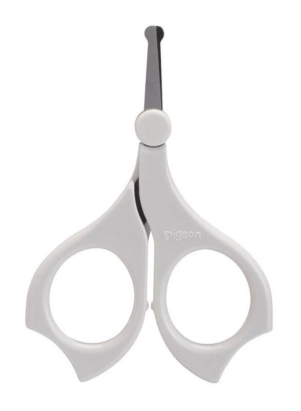 

Pigeon Safety Nail Scissors, White