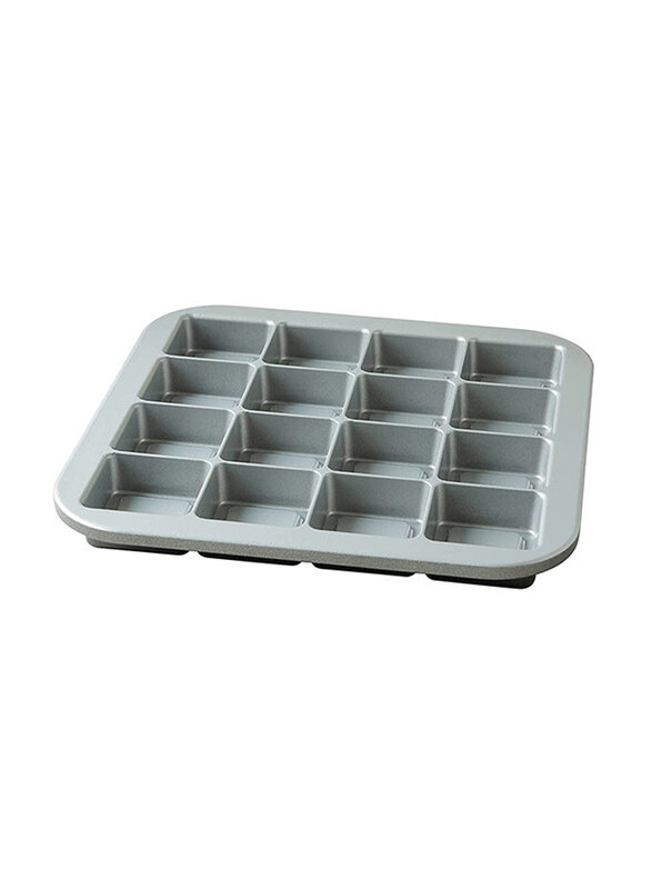 

Nordic Ware Brownie Bite Pan, NE-84624, Grey