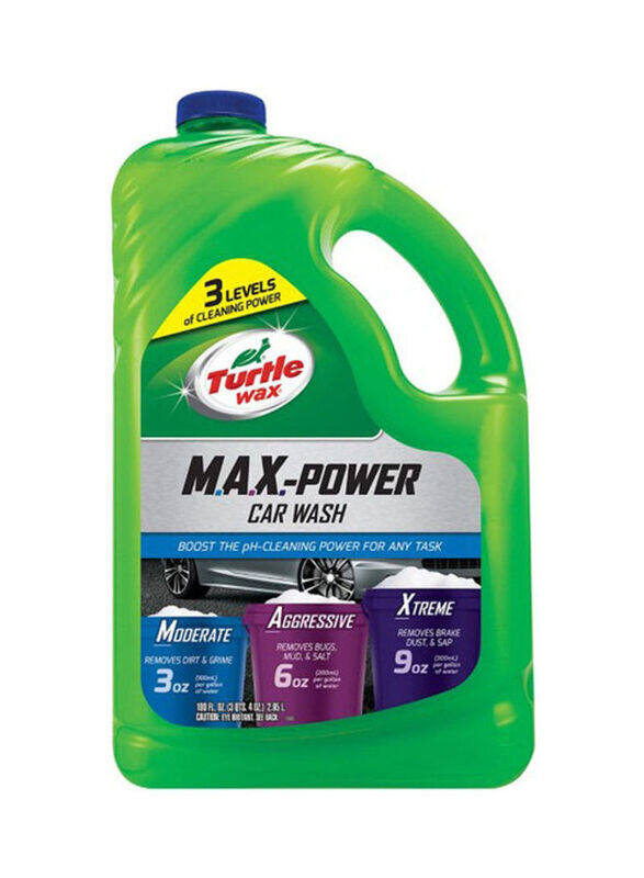 

Turtle Wax 2.95L Max Power Car Washing Shampoo, Green