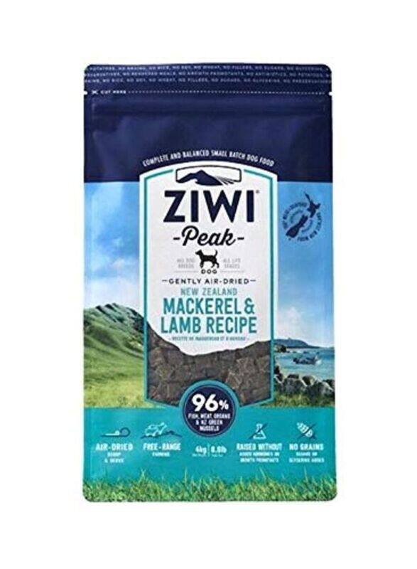 

Ziwi Peak Air Dried Mackerel And Lamb Dog Dry Food, 1 Kg