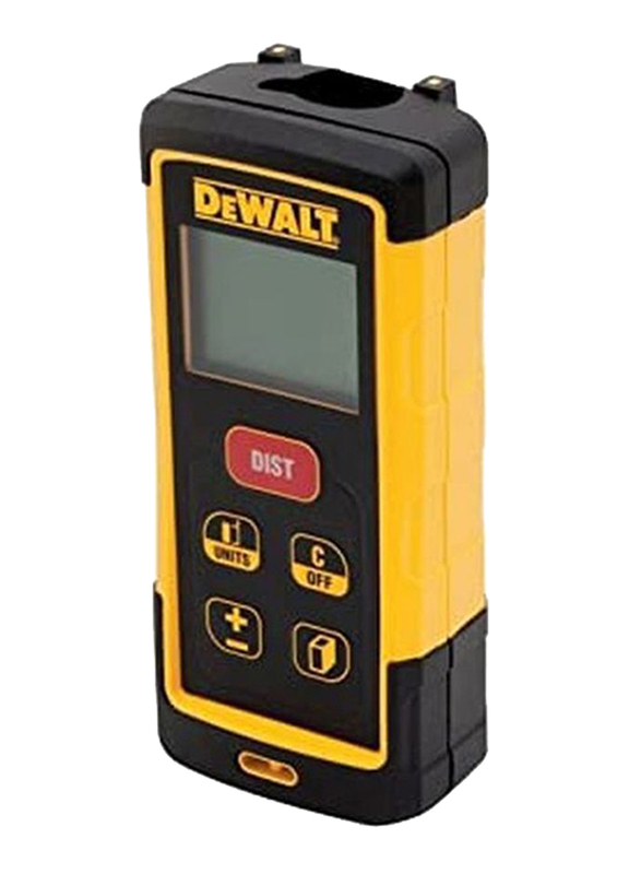 ديوالت جهاز قياس المسافات بالليزر بلاستيك ، DW03050-XJ ، أصفر / أسود