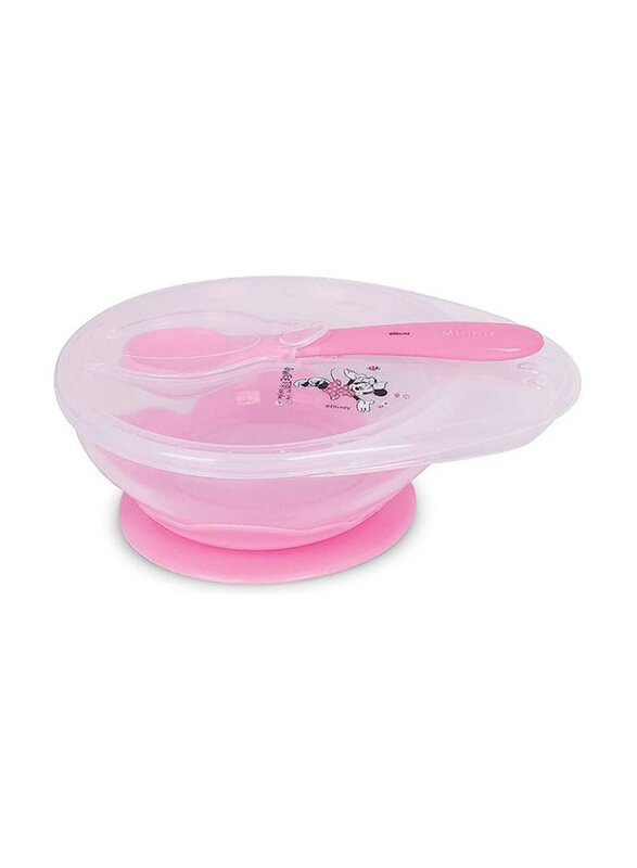 

Disney Baby Minnie Mouse Silicone Suction Bowls, Pink