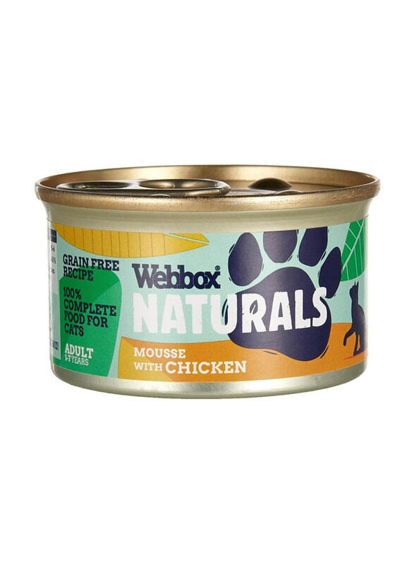 

Webbox Natural Cat Mousse Chicken, 85g