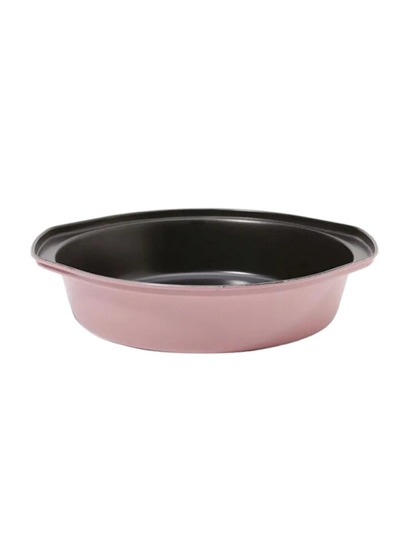 

Fackelmann 22cm Round Baking Pan, Pink/Black